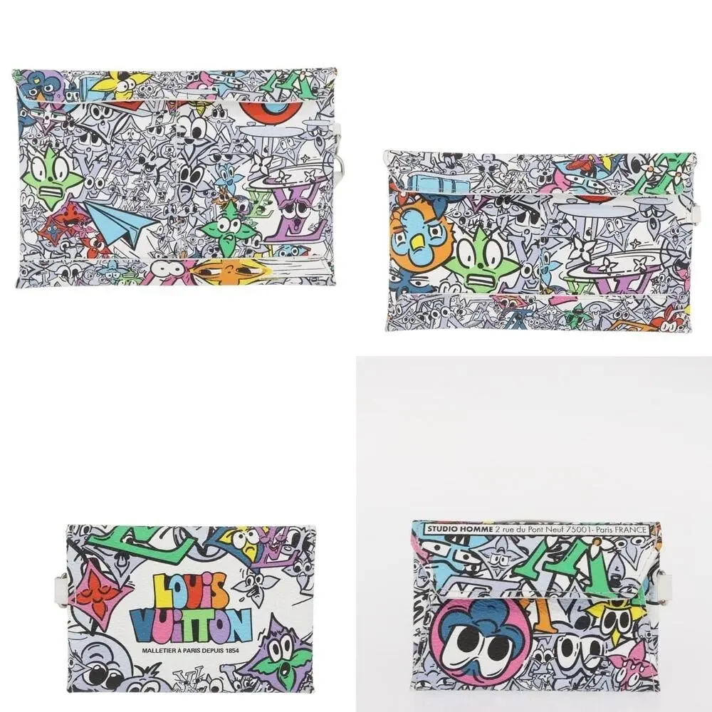 Louis Vuitton Monogram Comics Trio Envelope Pouch